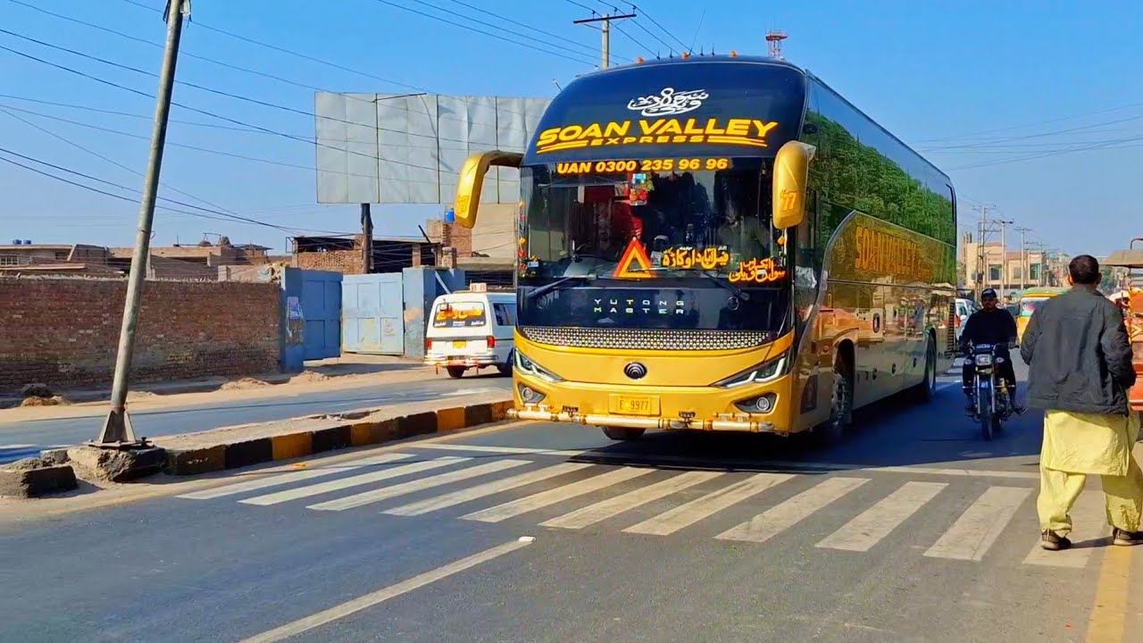 Soan Valley Express #Nova youtong #bus #video #like #share and subscribe to my channel