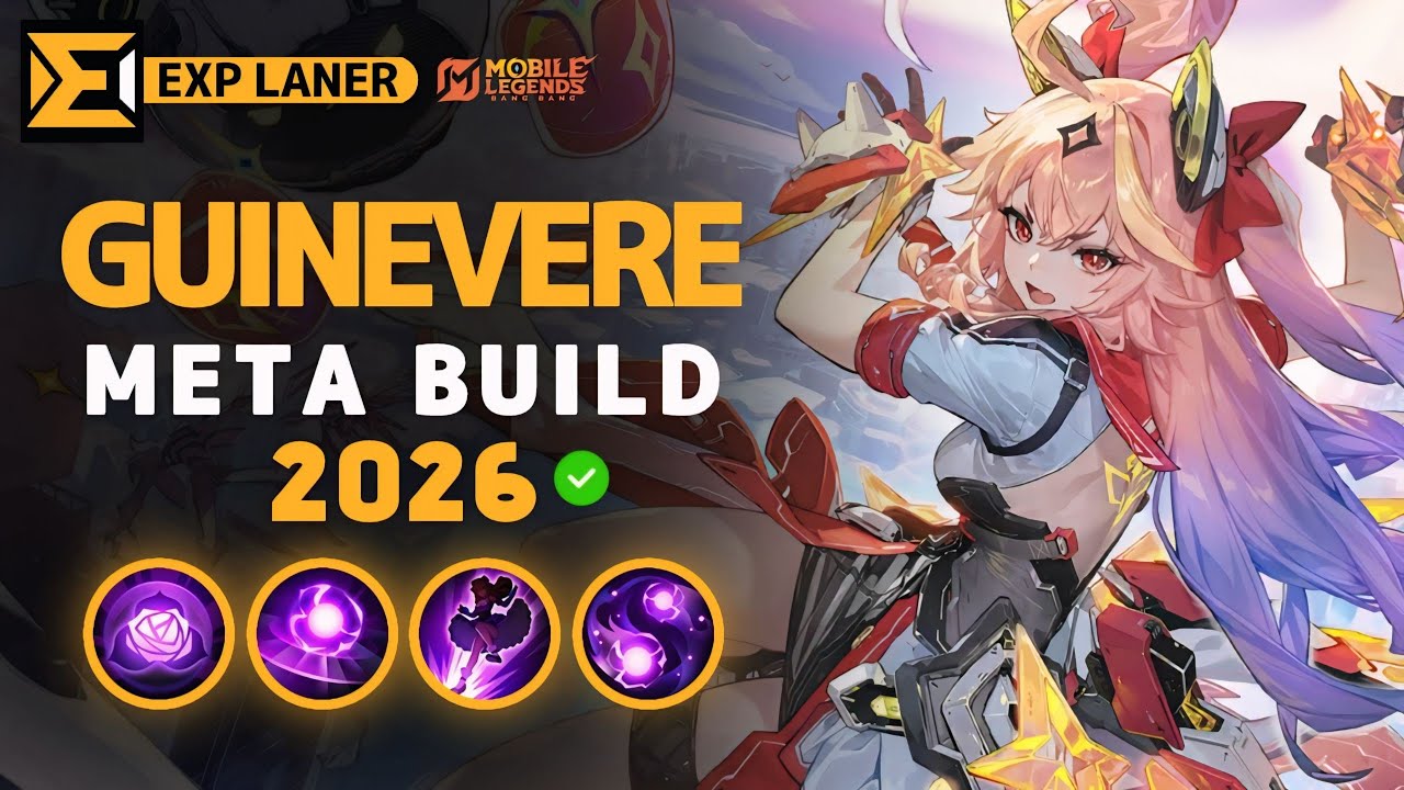 Guinevere NEW META Build 2026, Emblem, and Best Hero Counters | Mobile Legends