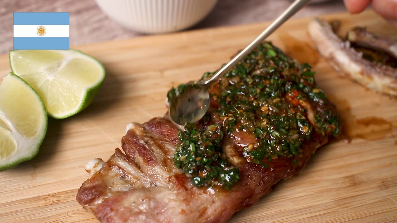 [Argentina] 클래식 치미추리, 고기를 맛있게 해주는 최고의 소스 Chimichurri clasico