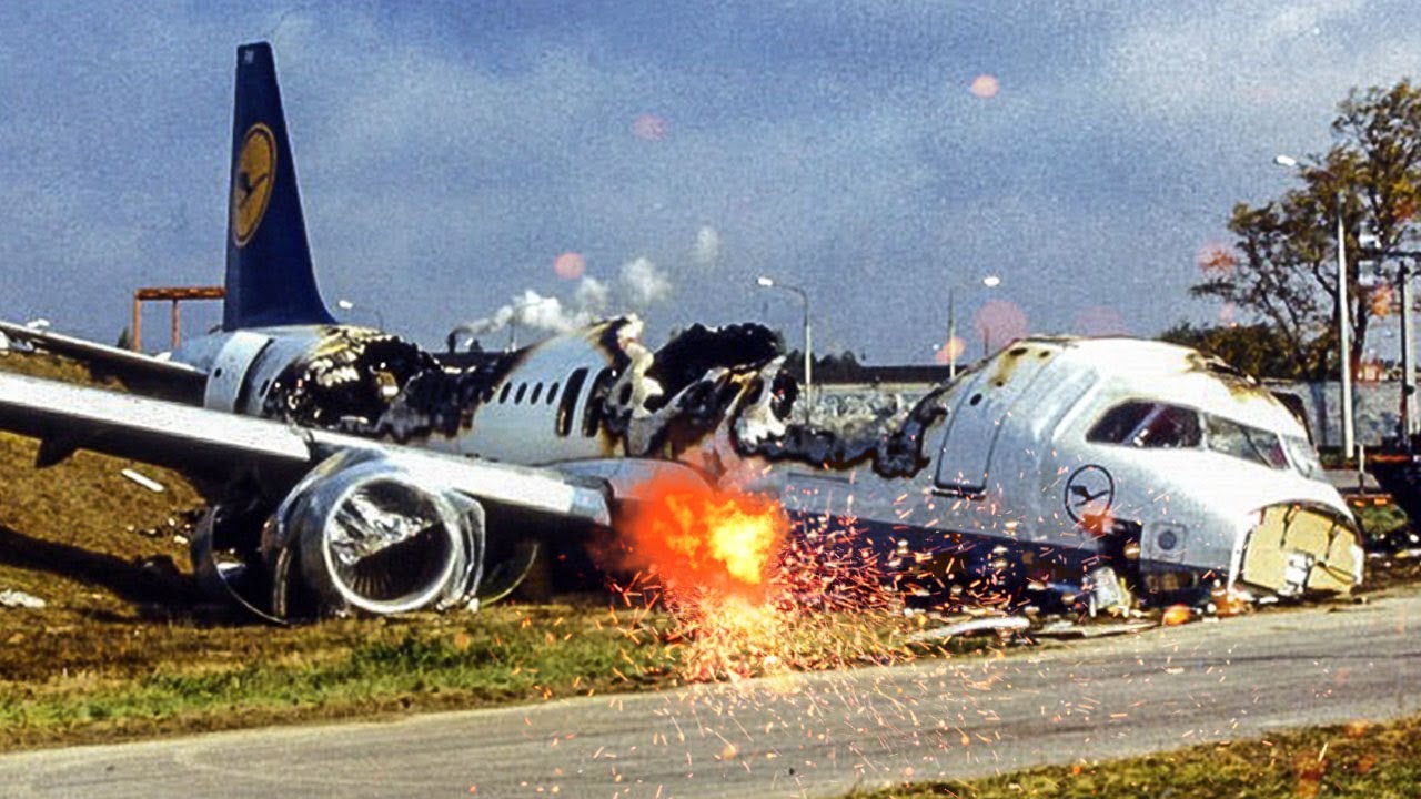 Airbus A320 Crashes After Landing | Disaster in Europe | Lufthansa Flight 2904 | 4K