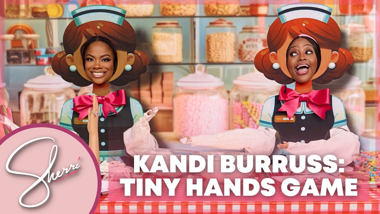 Kandi Burruss & Sherri Compete in Tiny Finger Foods Challenge