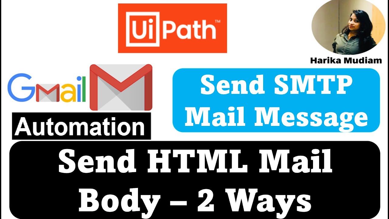 Send GMail using UiPath 