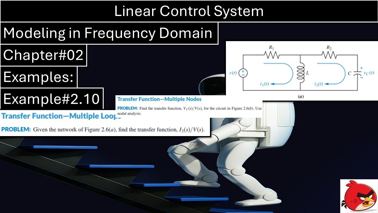 Linear Control System | Chapter#02 | Example#2.10 | Modeling in Frequency Domain | Wisely