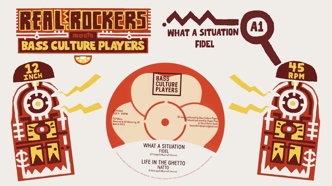 Real Rockers meets Bass Culture Players · 45rpm · 12 Inch Vinyl [BCP Music 2023]