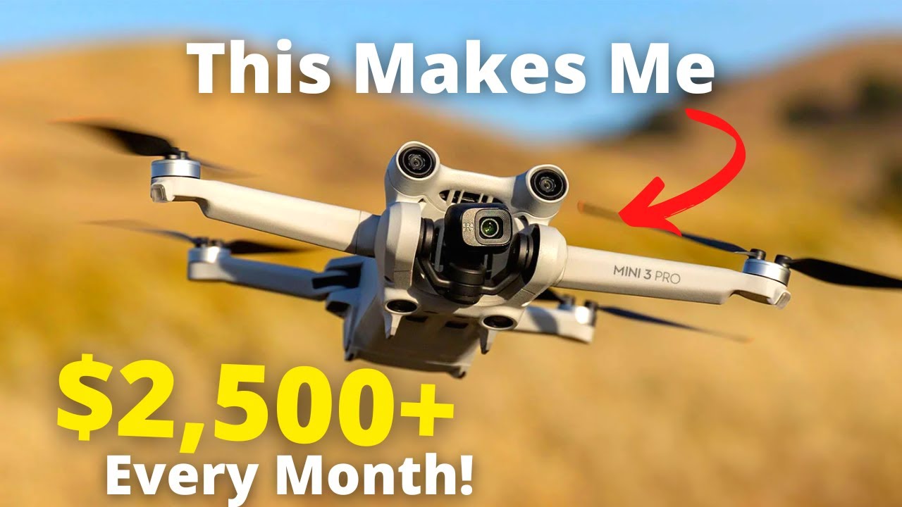 Как мой DJI Mini 3 приносит мне более 2500 долларов в месяц