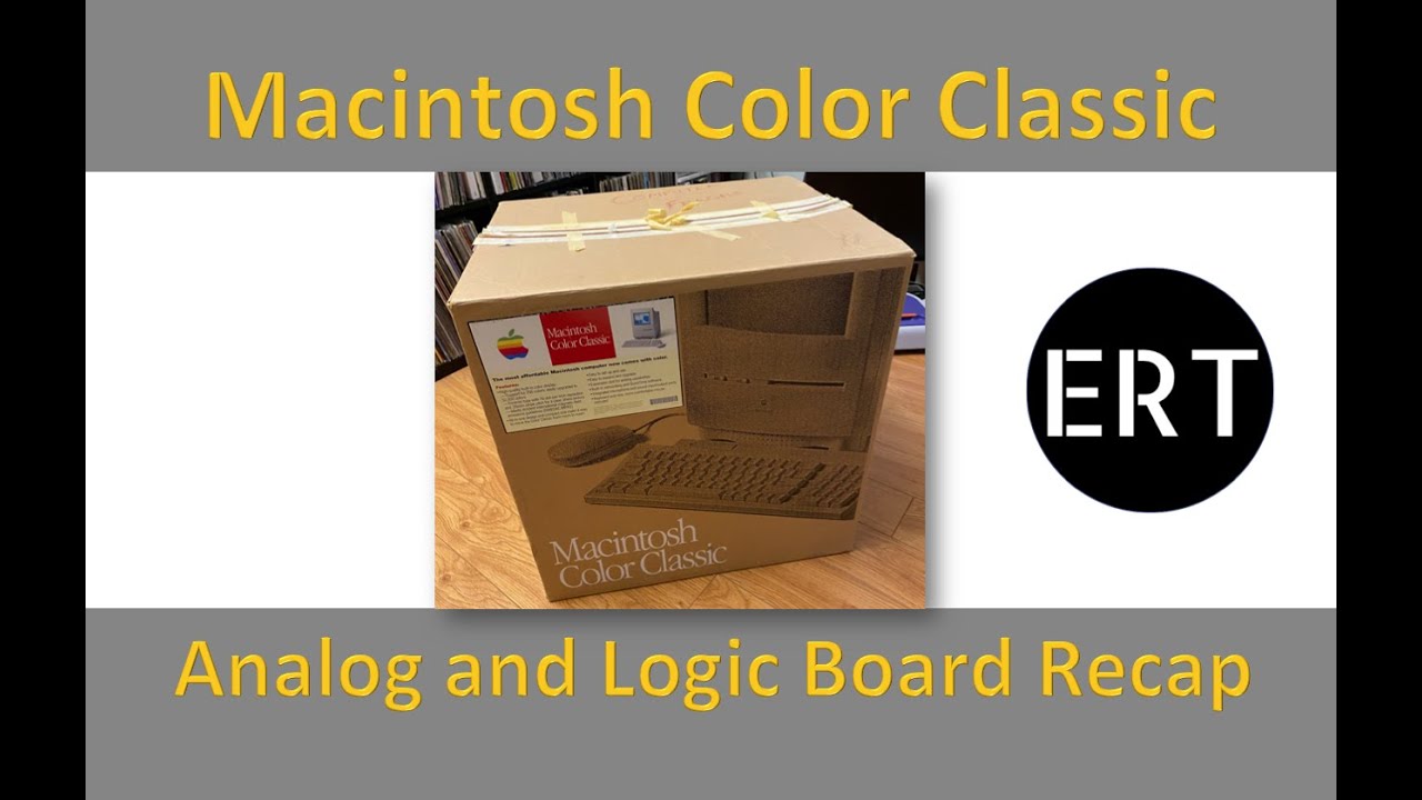 Macintosh Color Classic - Analog and Logic Boards Recap