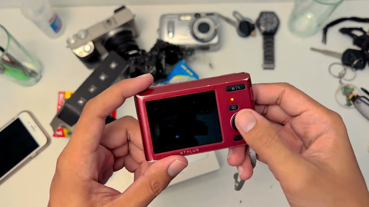 Unboxing Olympus Stylus VG 180