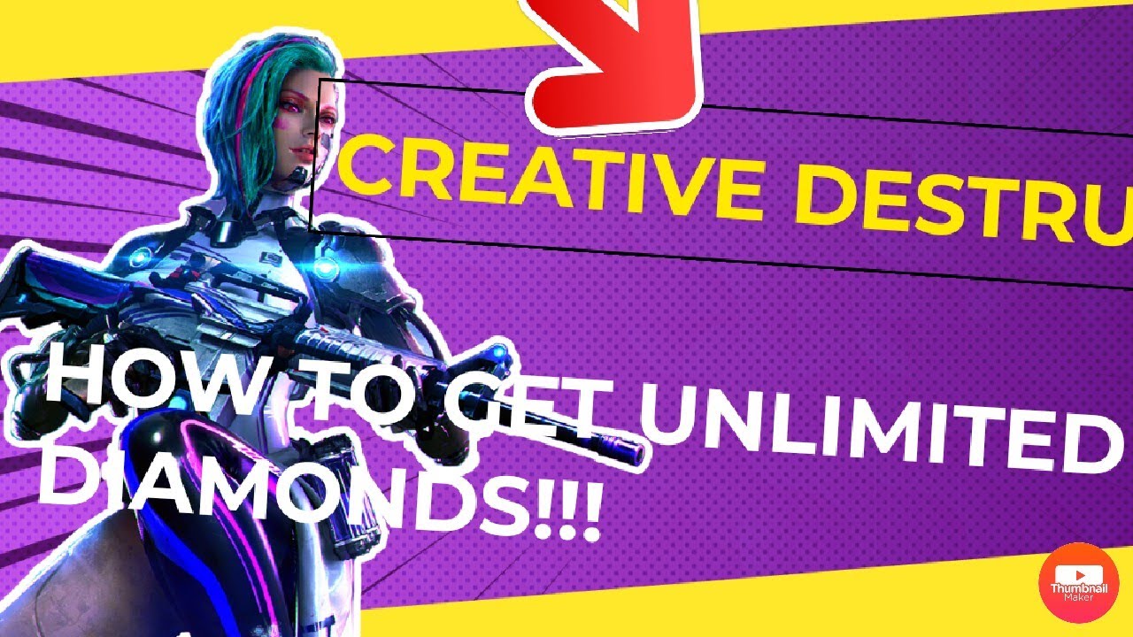 How to get UNLIMITED DIAMONDS (Creative Destruction)