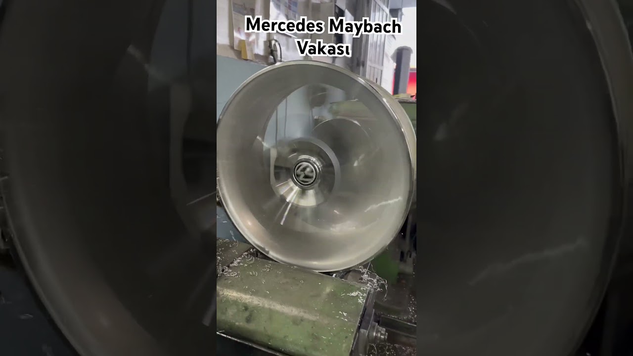 Jant y&uuml;zeyi sıfırlama ve parlatma işlemimiz. 19 in&ccedil; Maybach #cnc #araba #polish #tamir #mercedes