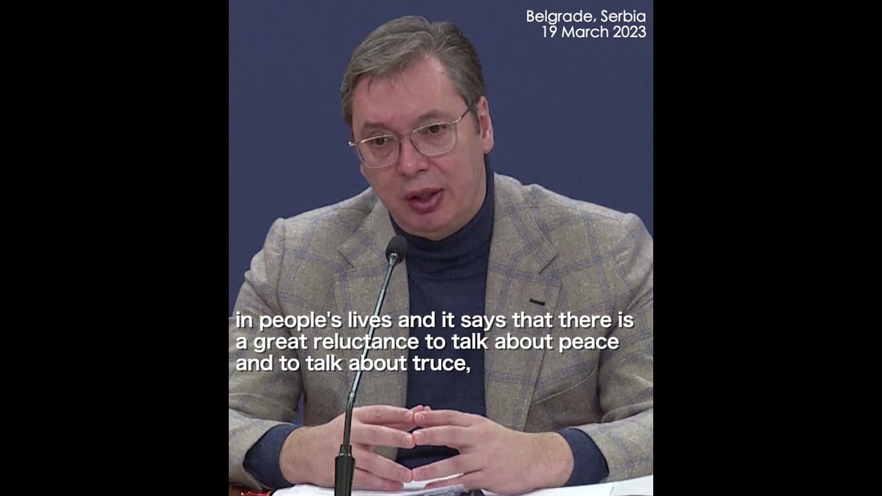 ICC arrest warrant for Putin to prolong Ukraine conflict: Serbia's Vucic