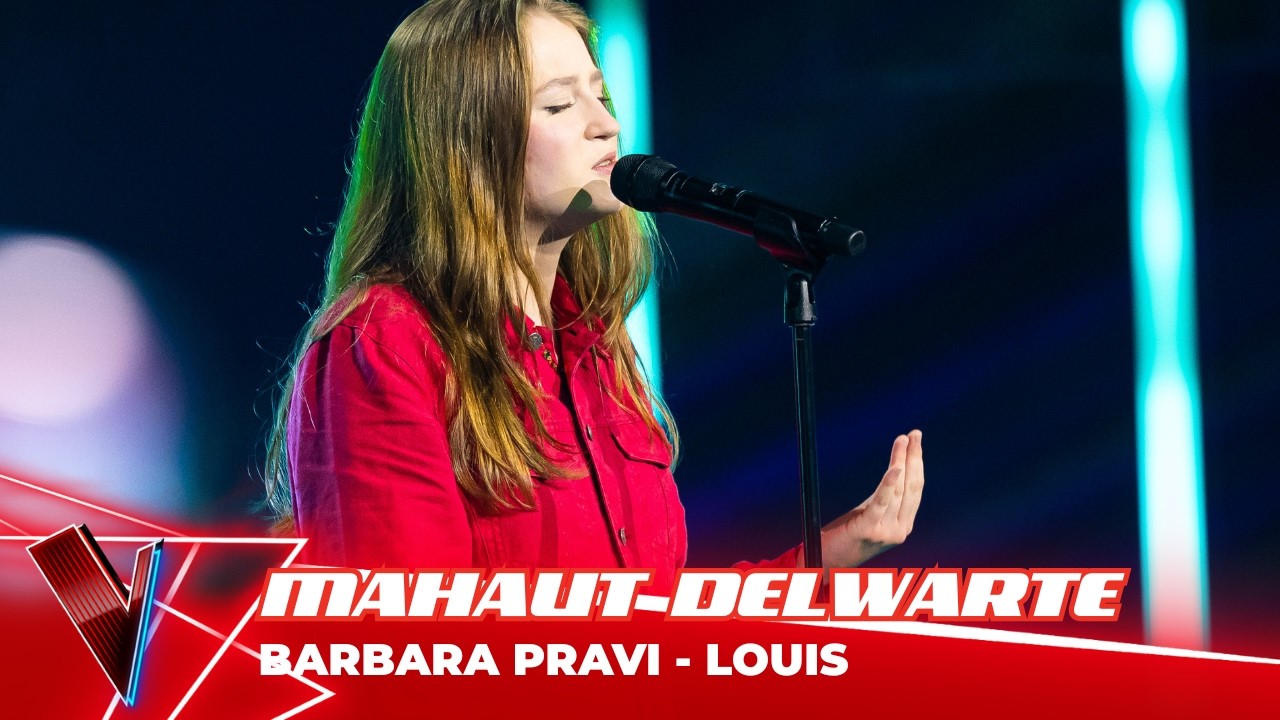 Barbara Pravi - 'Louis' ● Mahaut Delwarte | Blinds | The Voice Belgique Saison 12
