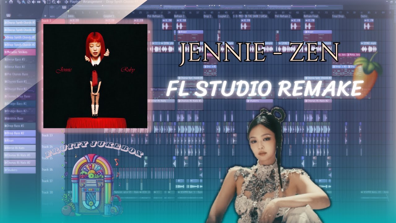 JENNIE - ZEN (FL Studio Remake) | Instrumental 🦉