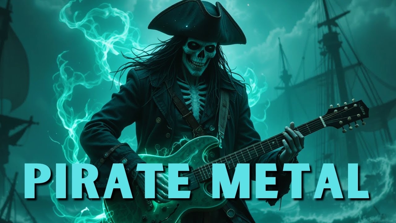 Epic Pirate Metal Instrumental | Battle Guitar Riffs for Focus, Workout & Gaming Adventure