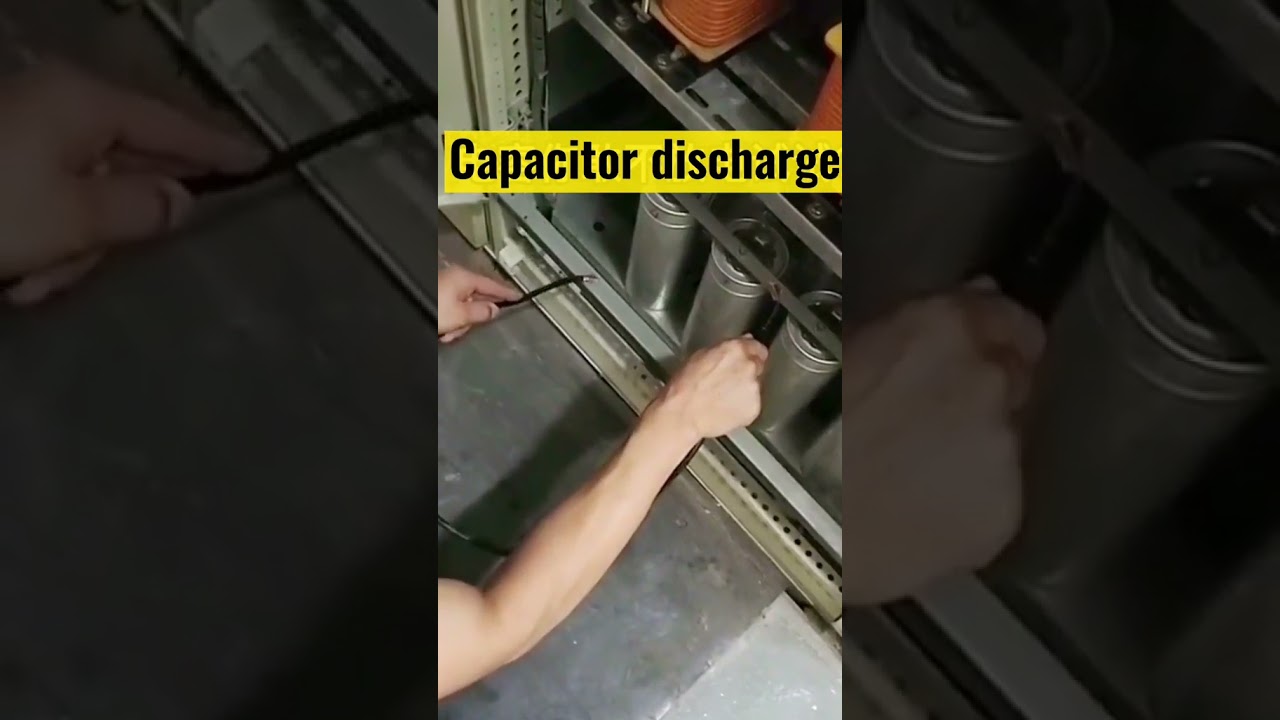 How to discharge capacitor