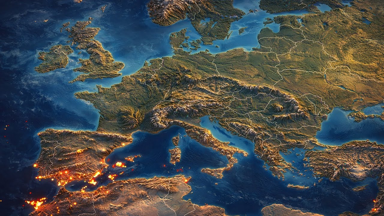 Blitzortung timelapse January 2026 [EU] #lightning #thunderstorms #europe