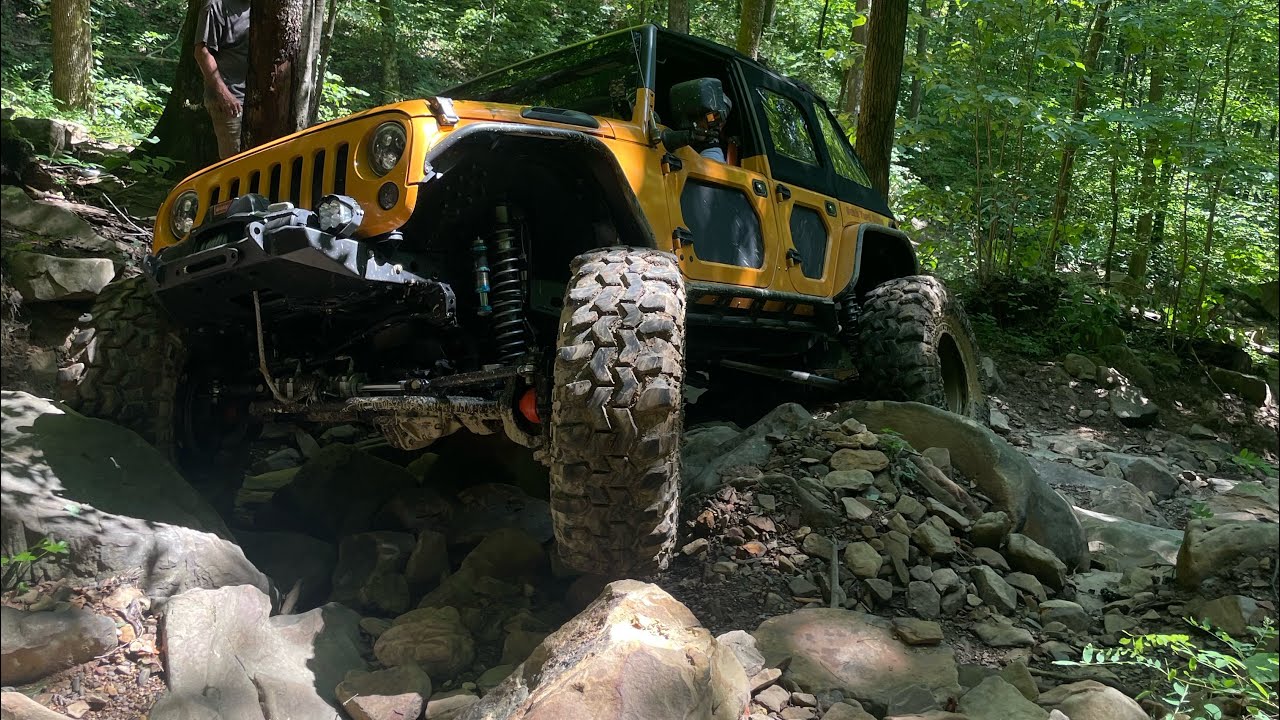 Windrock: Hobby Lobby, Dinosaur and a Hot Jeep.