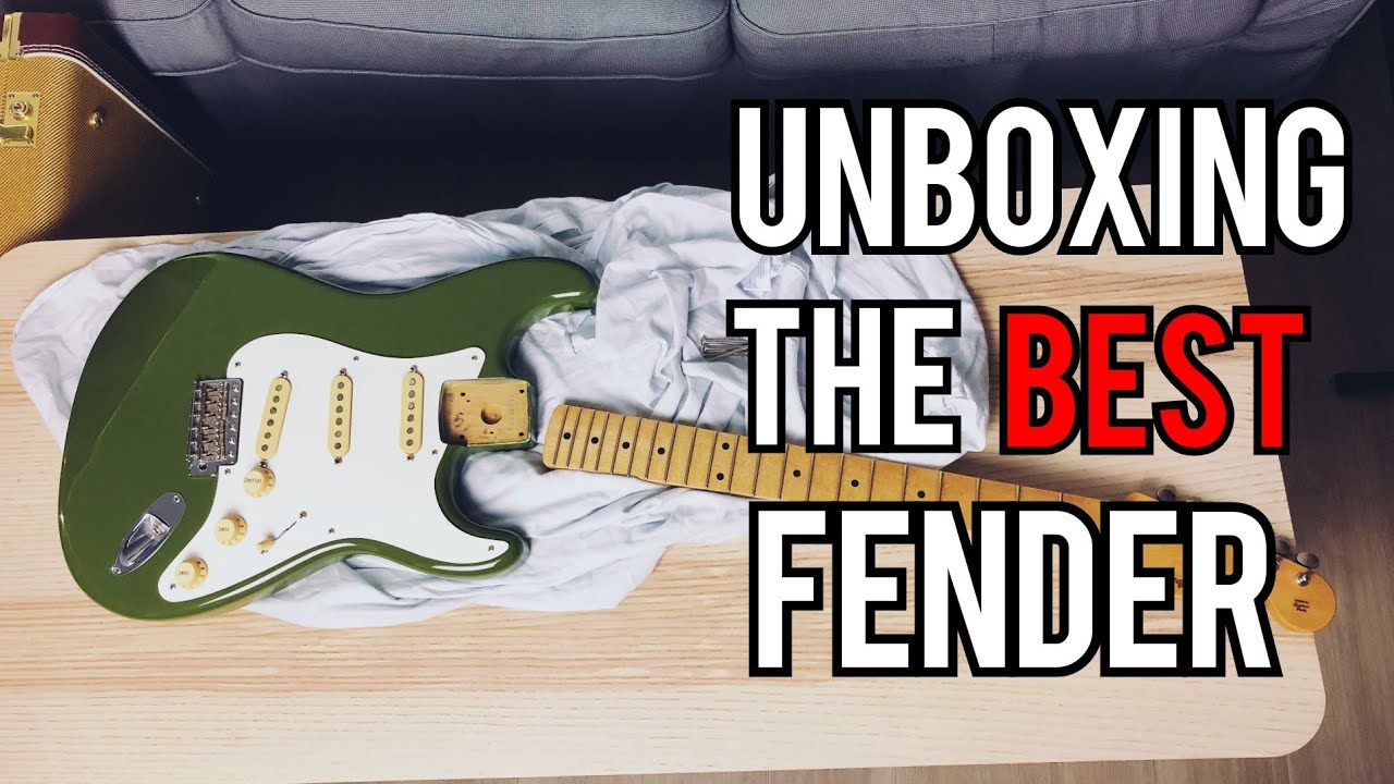 My Biggest Guitar Project Part 4: Unboxing the best Fender!!