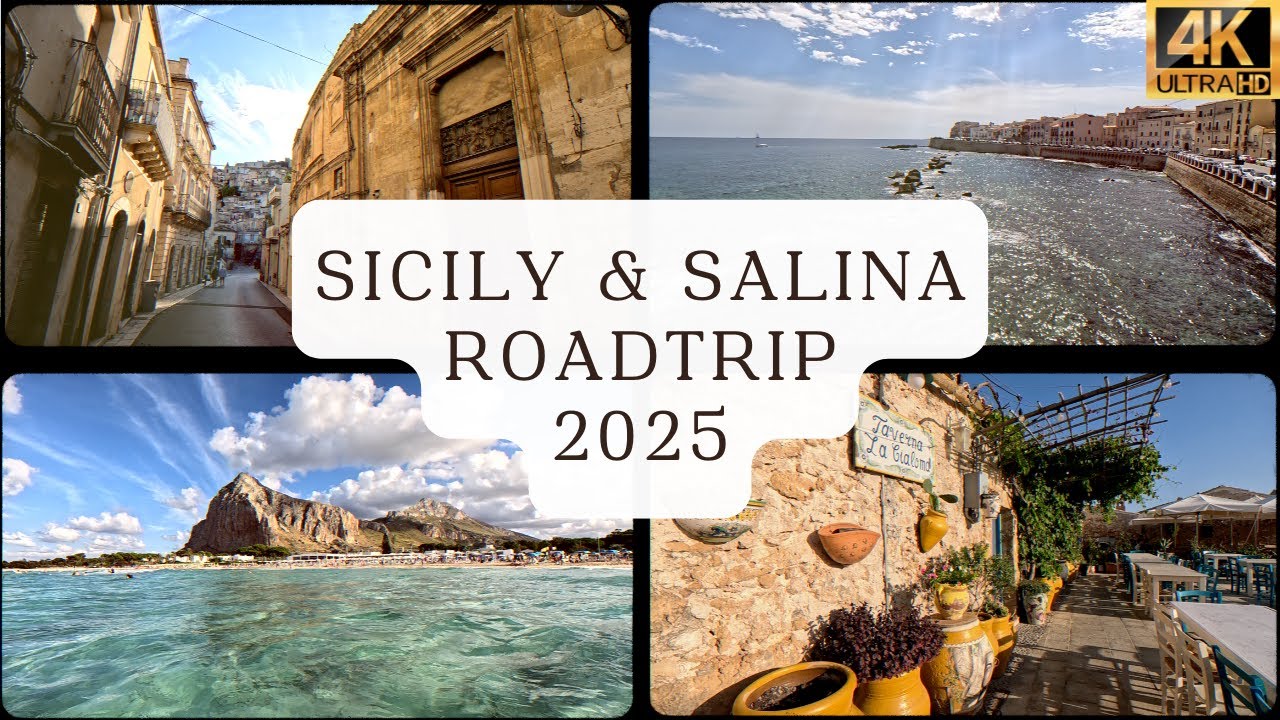 Sicily & Salina Cinematic Roadtrip 2025 Journaway