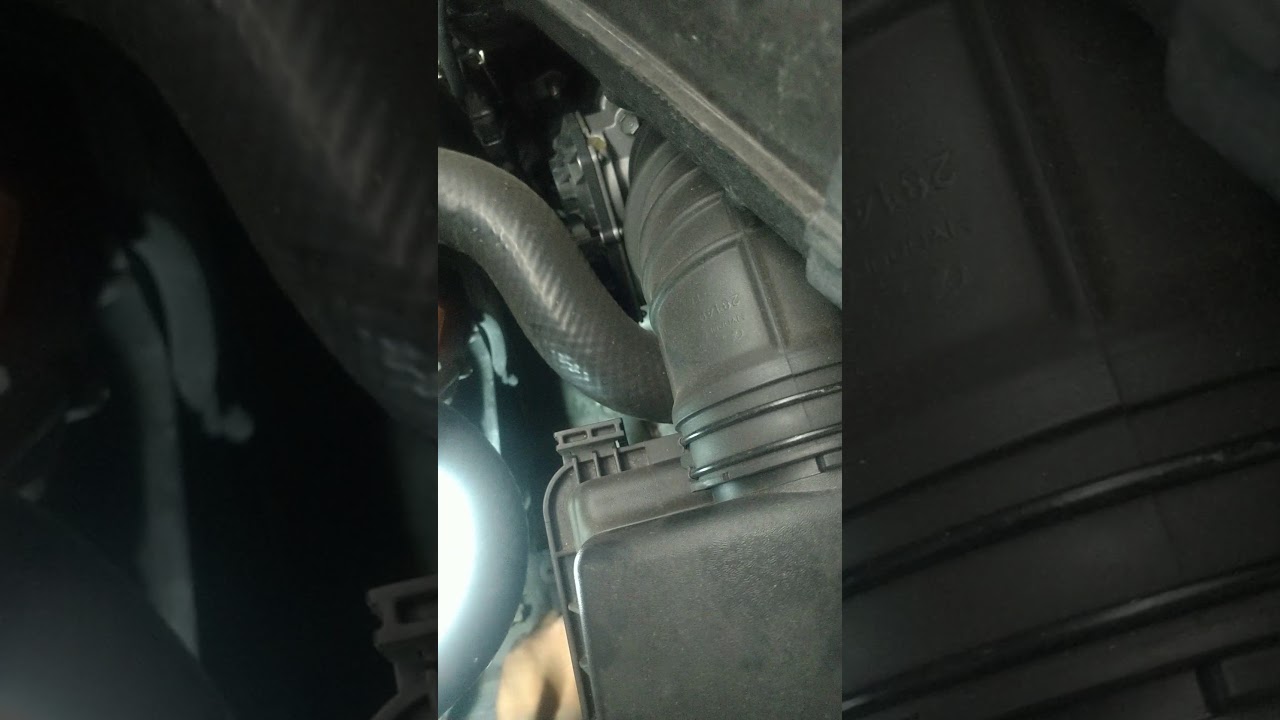 Posible falla o defecto en ducto de admisión de Kia forte