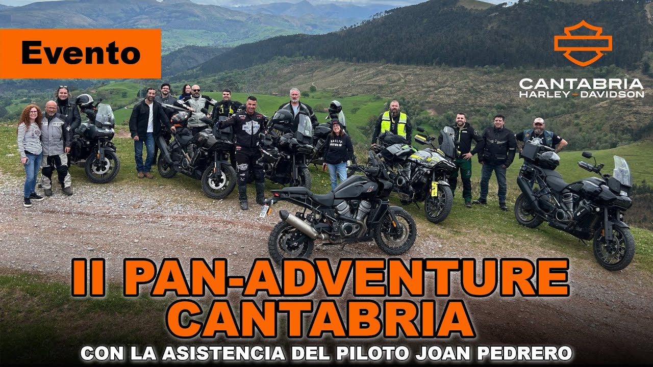II Pan-Adventure Cantabria con Joan Pedrero | Evento 2025 para Motos Harley Davidson Pan America