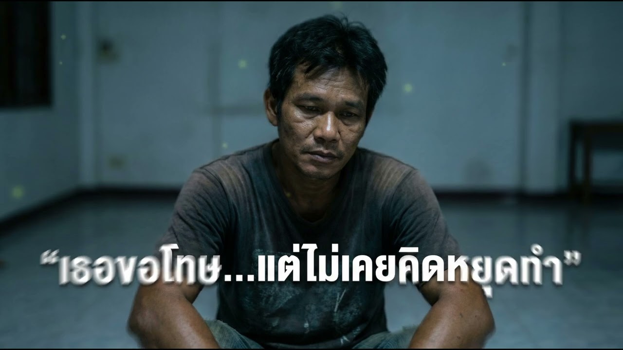 “เธอขอโทษ…แต่ไม่เคยคิดหยุดทำ”  By แรงใจปลายทาง ดํารงค์