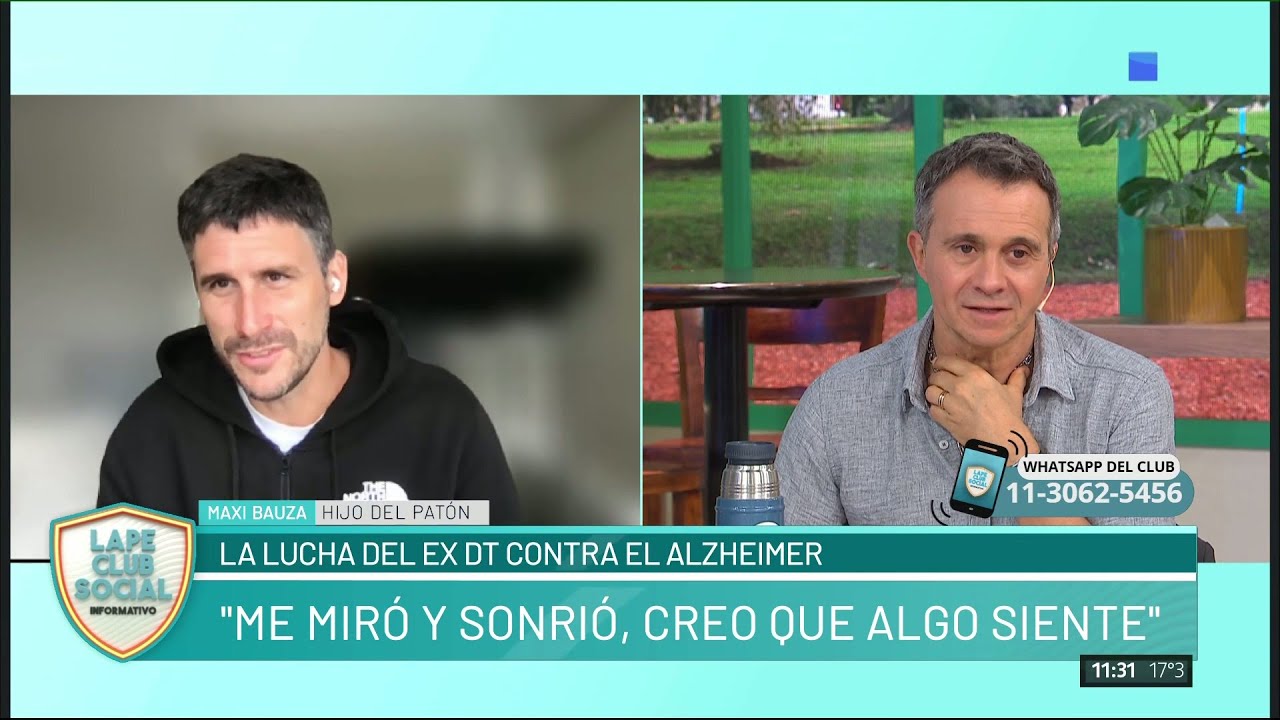🔴 LA LUCHA DEL PATÓN BAUZA CONTRA EL ALZHEIMER 🗣️ Maxi, hijo: 