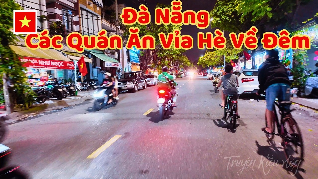 Đà Nẵng Các Quán Ăn Vỉa Hè Về Đêm