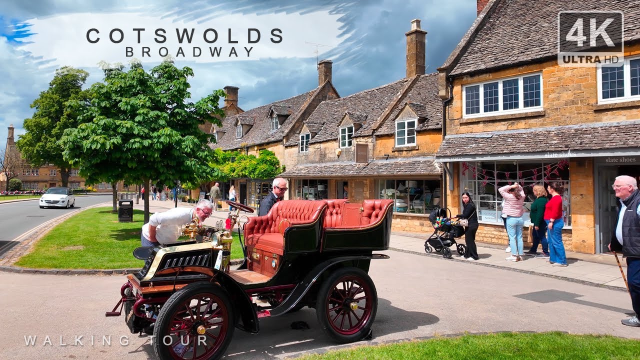 Cotswolds Charm: Walk, Eat, Shop in Broadway, the Heart of England’s Countryside!