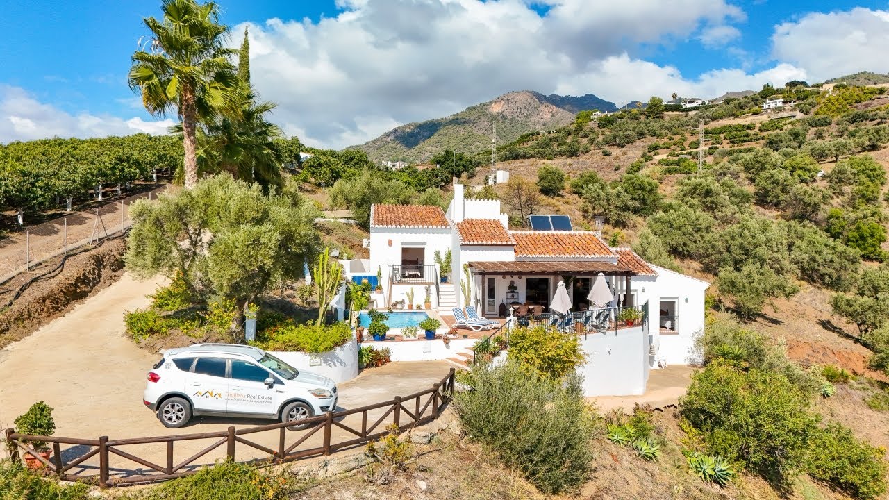 SOLD! 🌞 Casa Entonces: Beautiful Villa with Sea & Mountain Views FOR SALE in Frigiliana