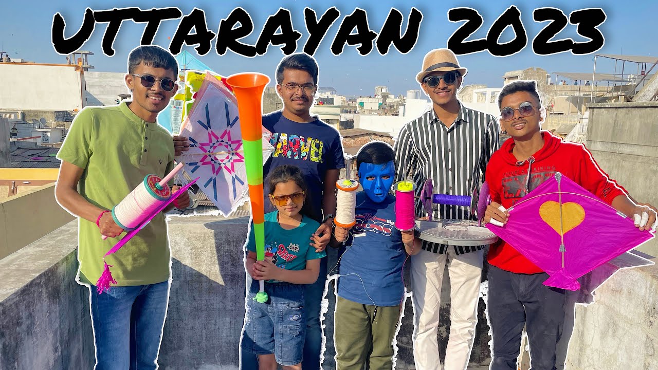 UTTARAYAN 2023 FULL VLOG | UTTARAYAN OF VADODARA | KITE CUTTING | KITE FLYING | FESTIVALS OF GUJARAT