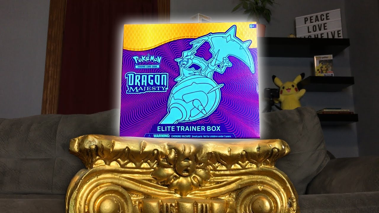 NEWLY RELEASED Pokemon Dragon Majesty Elite Trainer Box Cards Opening!