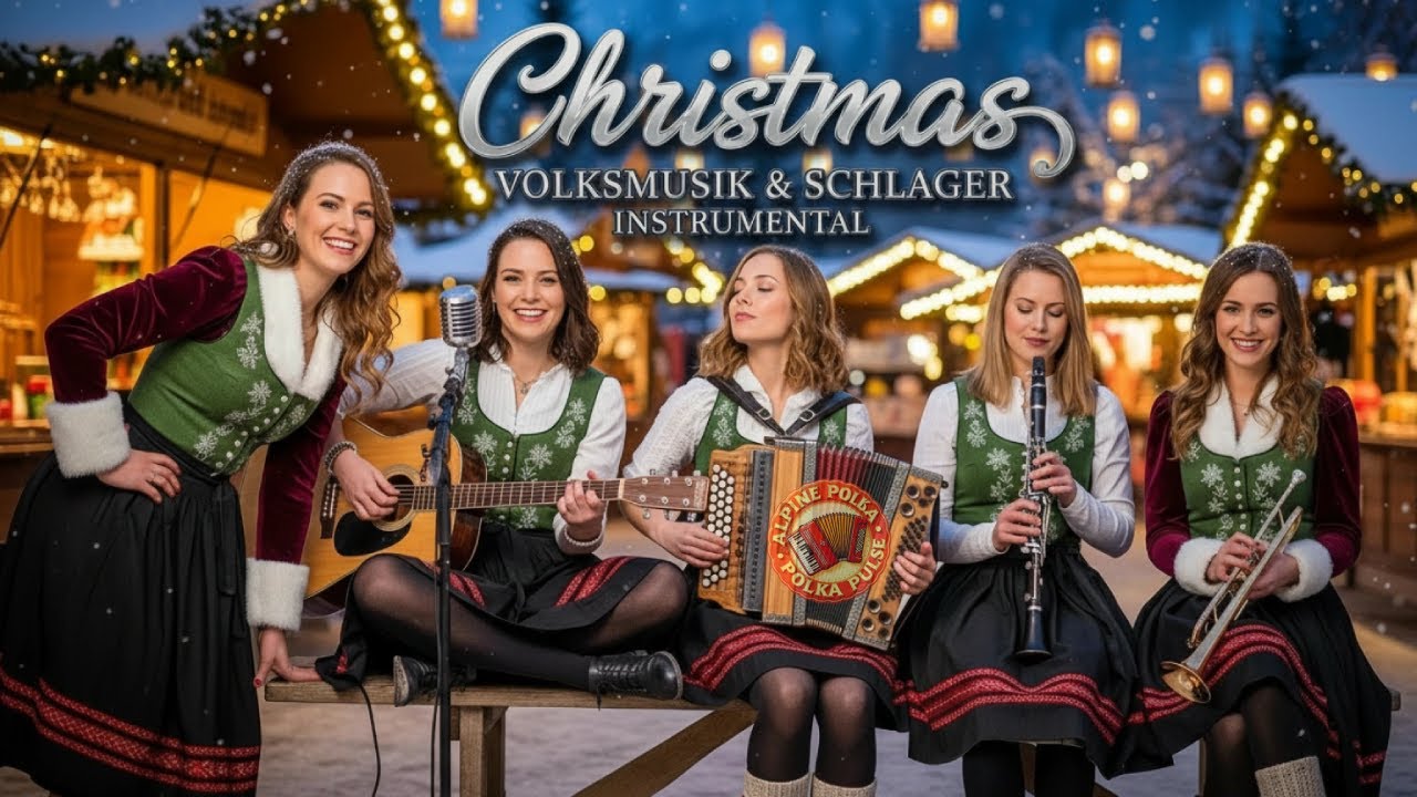 🎷🎄 Traditional German Christmas Music Live – Classic Bavarian Holiday Melodies 🎶🏔️🎅