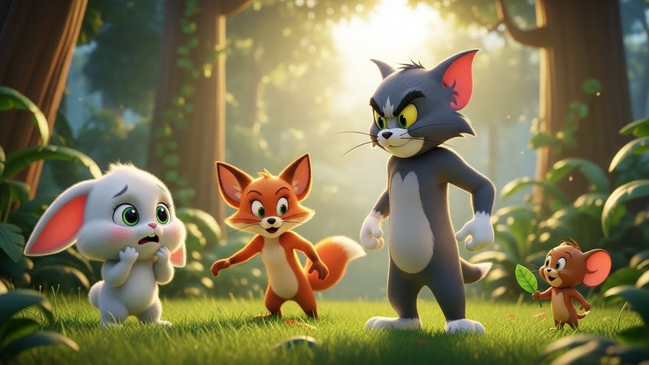 Baby Bunny Chooses His Best Friend  | Tom & Jerry Jungle Adventure