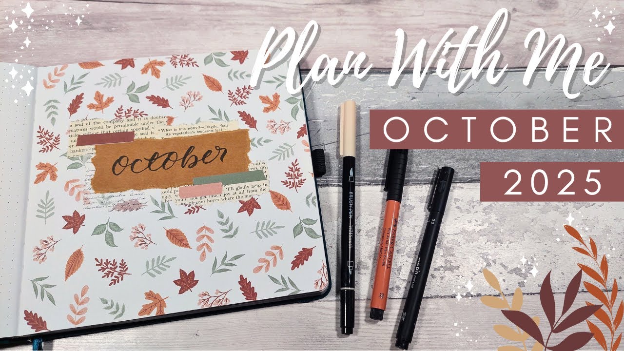 October 2025 Bullet Journal | Plan With Me