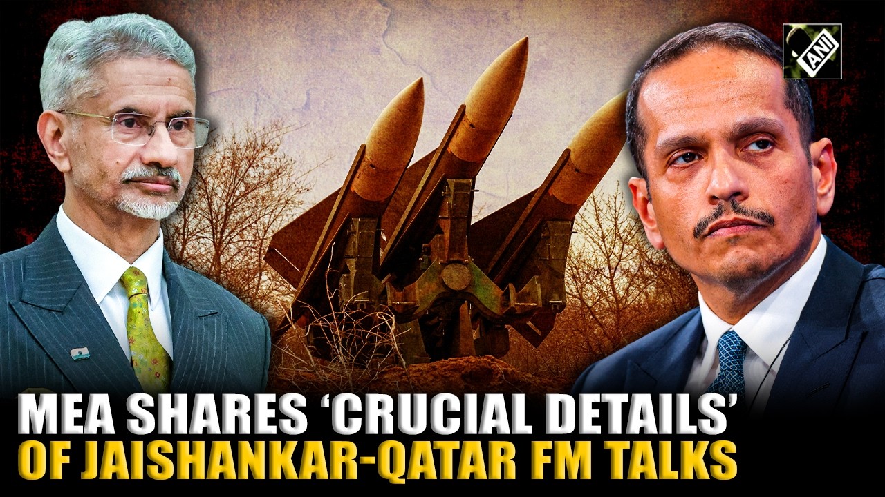 MEA&rsquo;s Randhir Jaiswal shares crucial details of Jaishankar-Qatar FM talks over West-Asia war