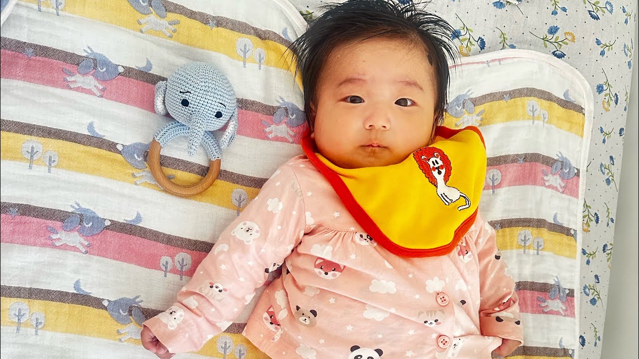 🧿Best toy for baby. Baby Omu’s favourite rattle toy and journey of falling,learning and loving it.