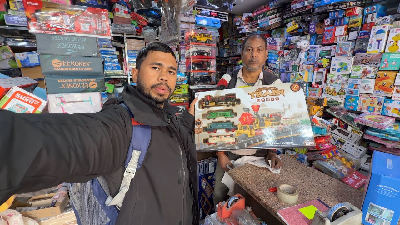 Fir Se Toy Train Khareed Li 🚆 | 2 Pack Toy Train Unboxing & Full Vlog 😍