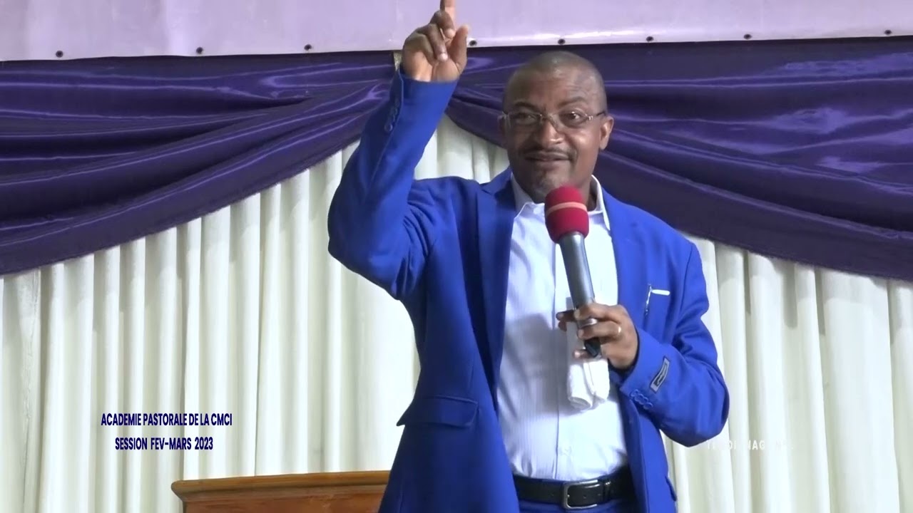 ACADEMIE PASTORALE SESSION 2023 - TEMOIGNAGE DU PASTEUR LOMBE INNOCENT