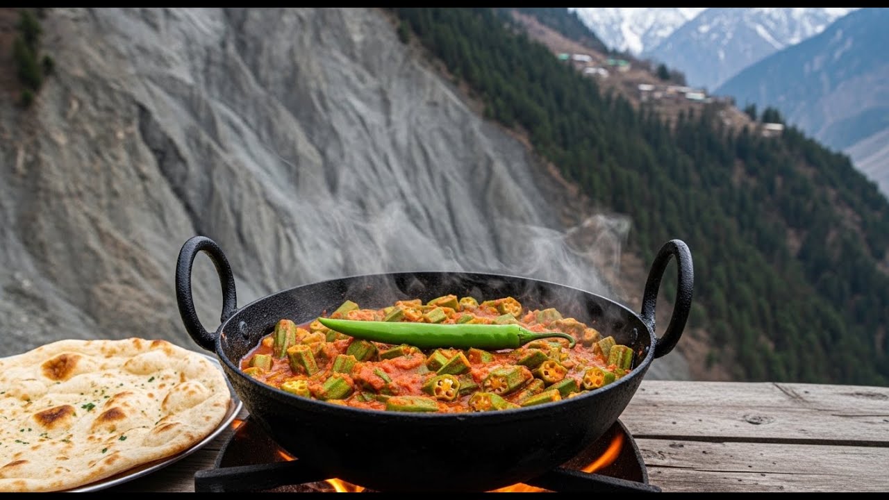 masala bhindi easy homemade recipe must watch tell end  #food #tranding #home