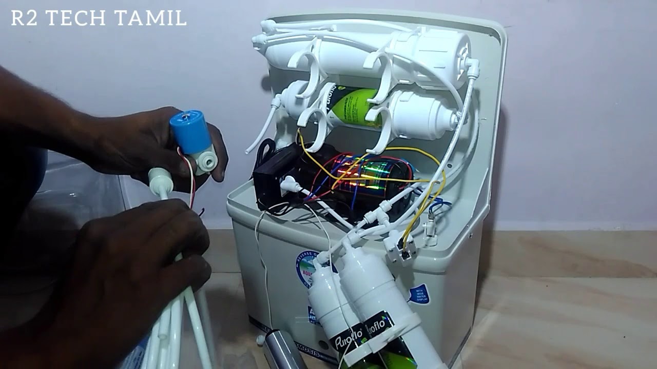 Auto Flushing Kit Installation // Smart Ro // Aqua Grand RO + UV Tamil
