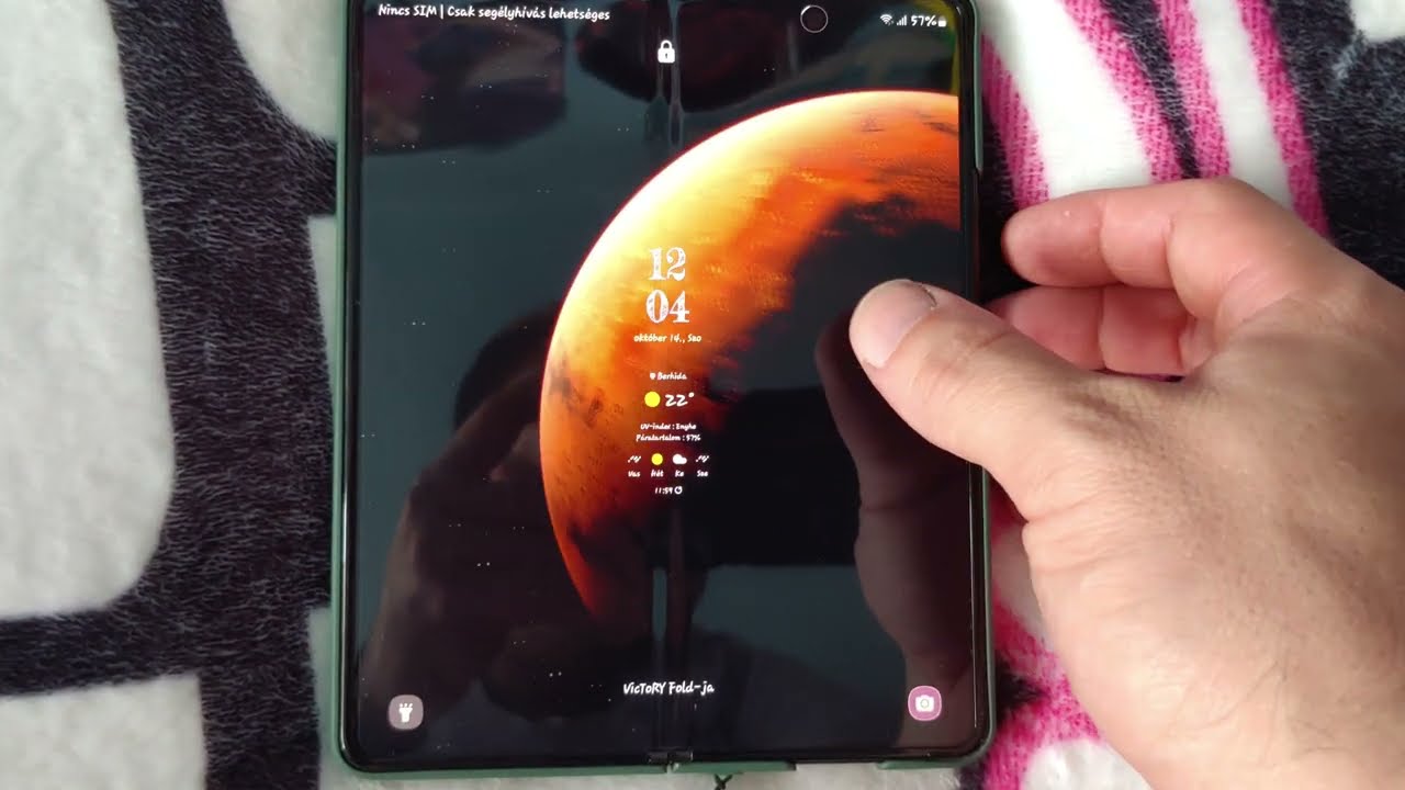 Fold 3 Mars live wallpaper