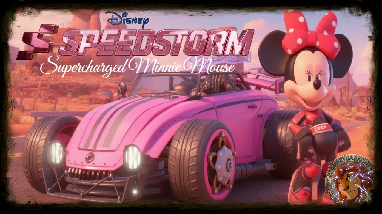 #disneyspeedstorm | Supercharged Minnie Mouse First Testrun | #minnie #disney #minniemouse