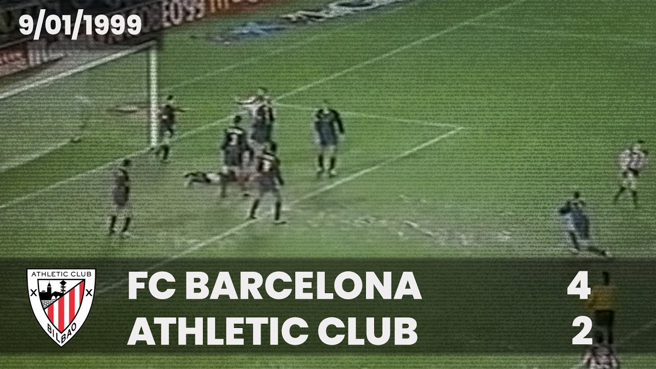 ⚽️ [Liga 98/99] J17 I FC Barcelona 4 - Athletic Club 2 I LABURPENA