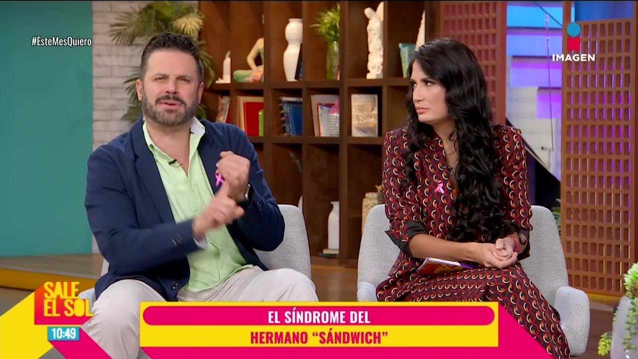 Mark Tacher REVELA cómo fue para Alan Tacher ser el 'hermano sándwich' de los 3 | Sale el Sol