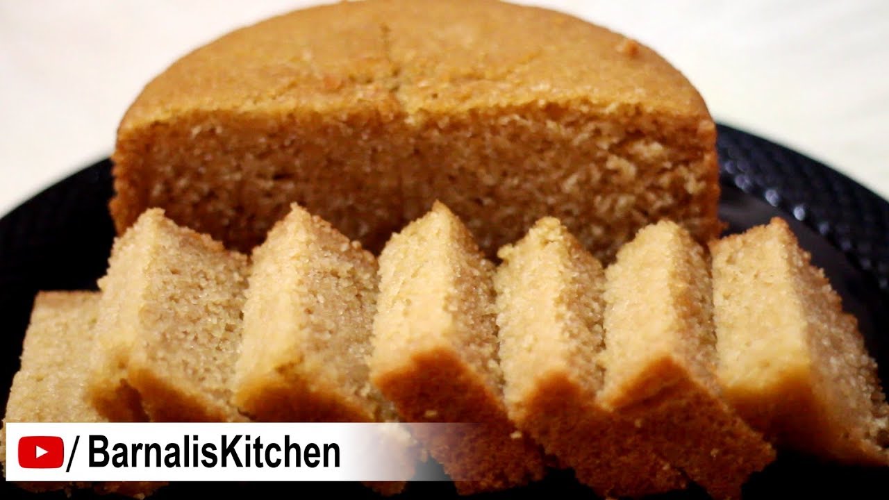 Eggless️ atta suji cake in cooker - बिना अंडे की कुकर मे सॉफ्ट केक -आटे का  केक बिना ओवन के -