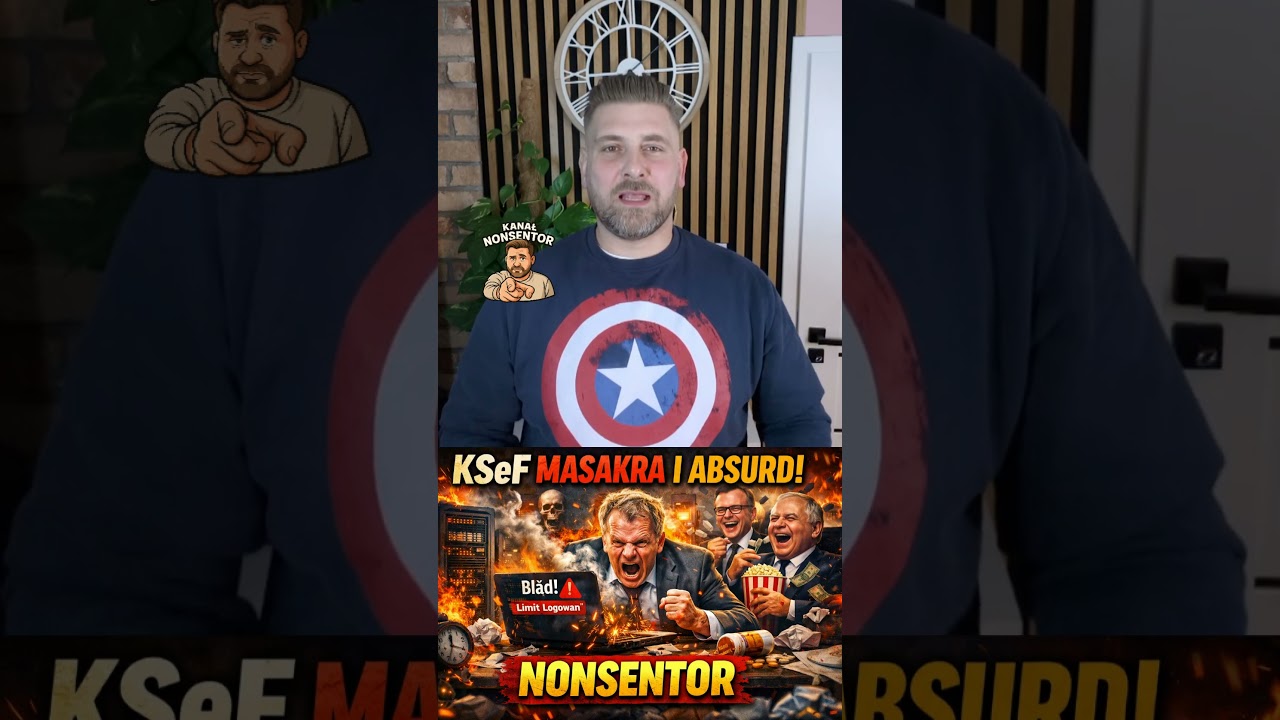 Nonsentor: KSeF Masakra! Rząd znowu daje obywatelom nerwicę #shorts #polityka