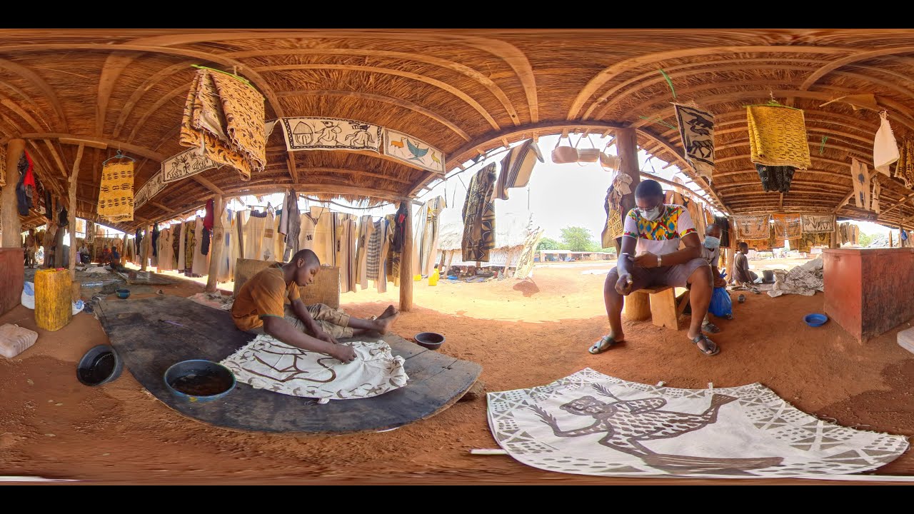 Le Pkôtchôsseur - VLOG 360 à Korhogo - Waraniéné, Le village des tisserands