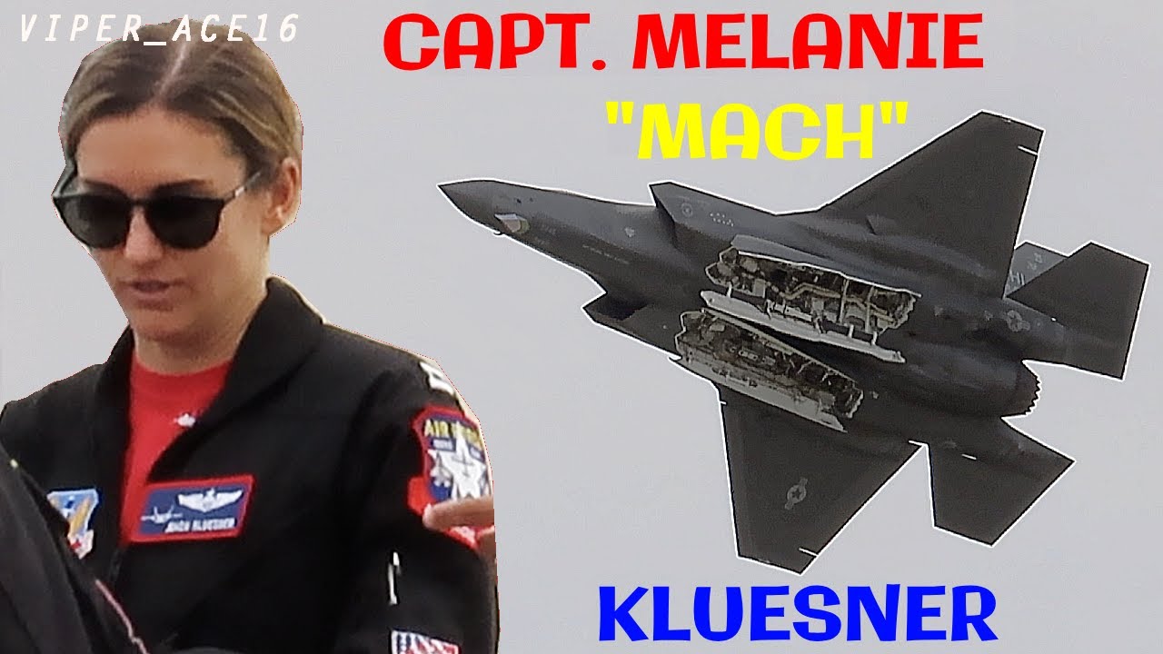 2024 USAF F-35A Demo - Capt. Melanie 