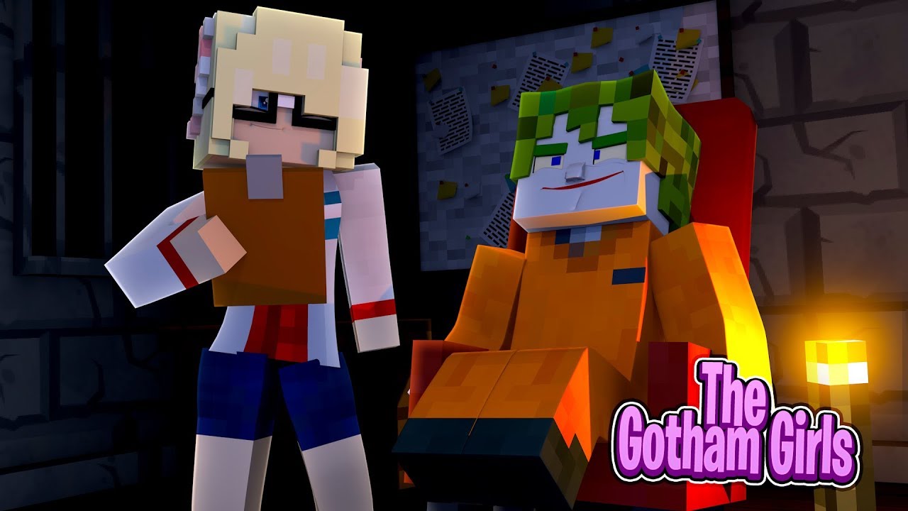 The Gotham Girls: THE BEGINNING OF HARLEY QUINN! (Little Carly Minecraft).
