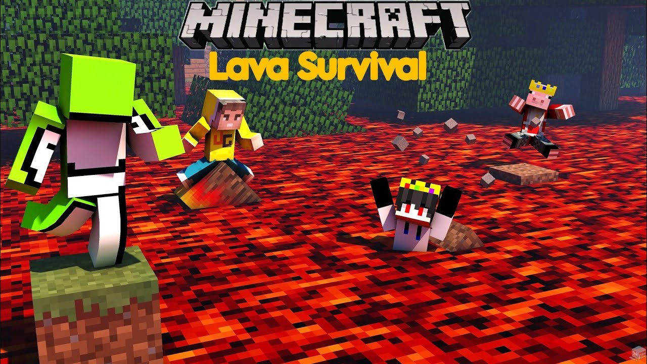 MINECRAFT LIFEBOAT SURVIVAL MODE - LAVA SURVIVAL
